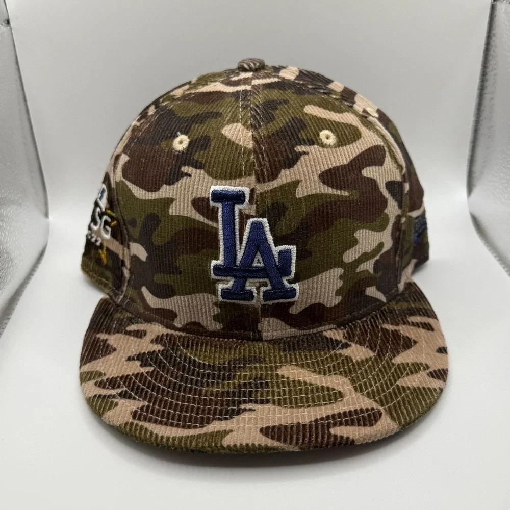 New Era 59Fifty Los Angeles Dodgers Camo‎ Corduroy 2022 ASG Fitted Hat 7 1/4